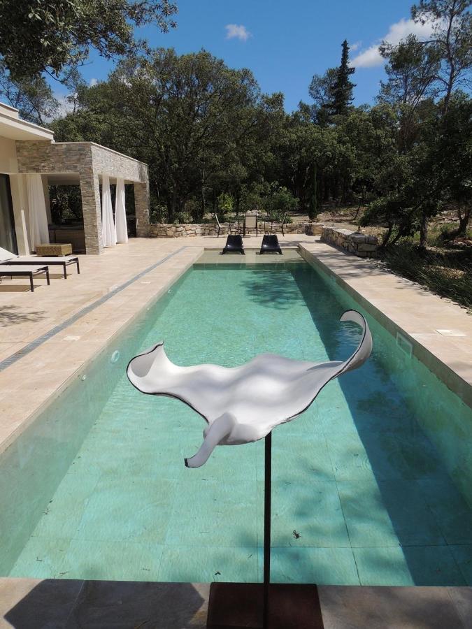 La Villa Kalliste Vacquières Exterior foto
